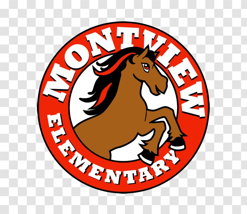 Montview Elementary School National Primary Clip Art Student - Horse Like Mammal - Al Badge Transparent PNG