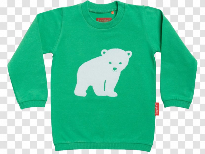 T-shirt Polar Bear Sweater Sleeve - Jacket Transparent PNG