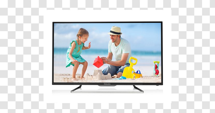 LED-backlit LCD High-definition Television 1080p Philips - Leisure - Display Size Transparent PNG
