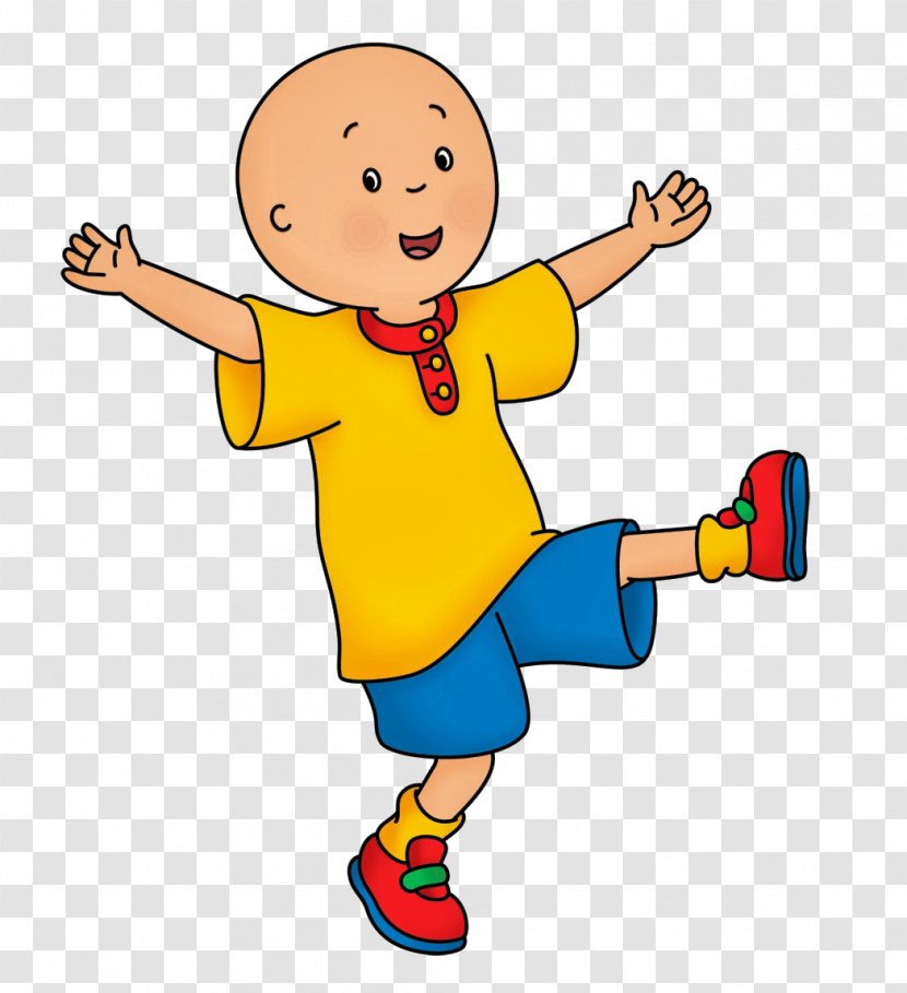 Animated Cartoon Child Image Television Show - Caillou - Dumb Donald Figure Transparent PNG