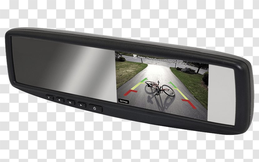 Rear-view Mirror Car Radio Receiver Video - Hardware Transparent PNG