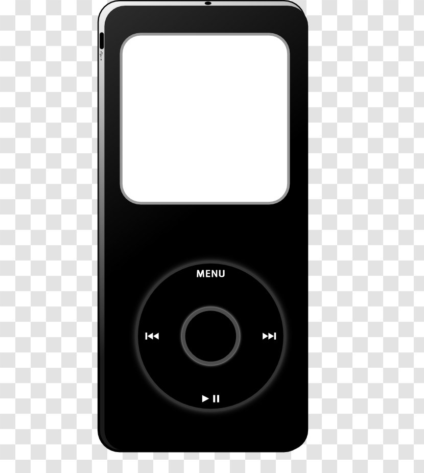 IPod Touch Shuffle Classic Nano Clip Art - Portable Media Player - Graphics Of Books Transparent PNG
