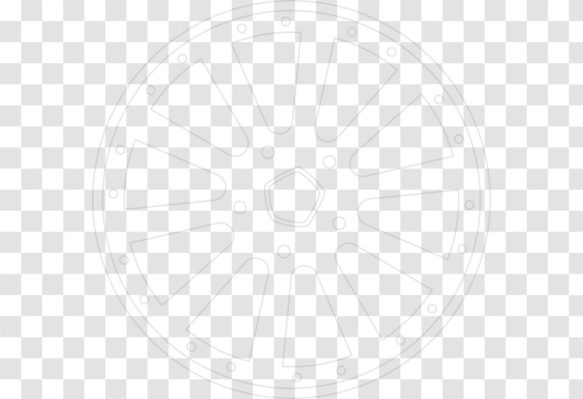 Alloy Wheel Rim Circle Angle - White Transparent PNG