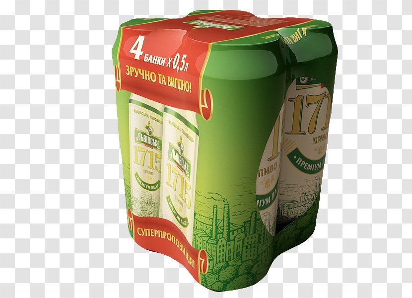 Beer Beverage Can Bottle Tin - Green Transparent PNG