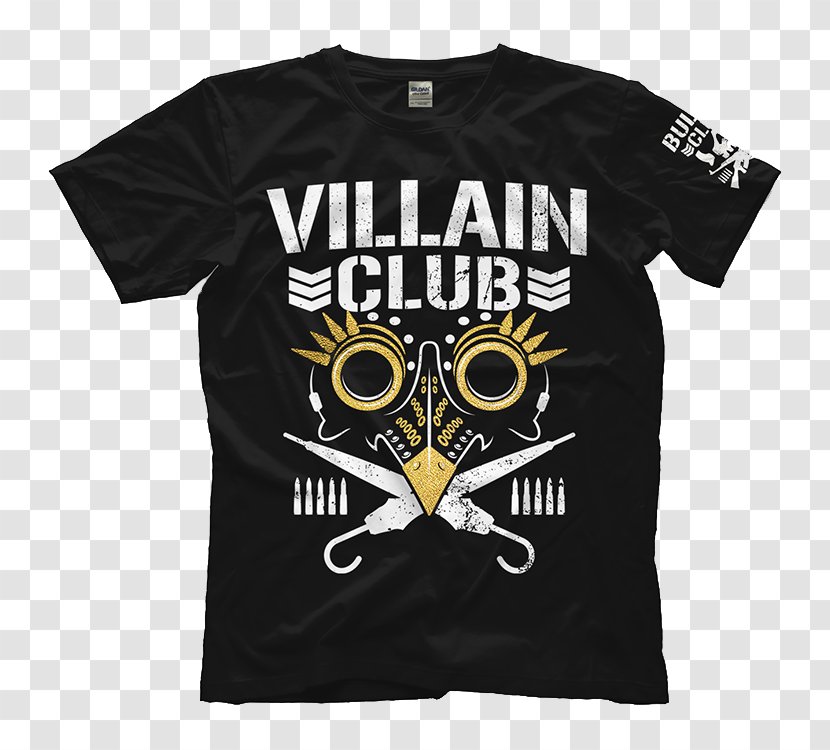 T-shirt Bullet Club New Japan Pro-Wrestling Clothing Sizes - Yellow Transparent PNG