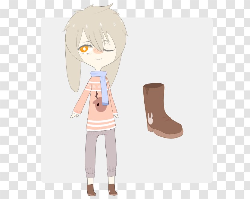 Thumb Shoe Cartoon - Heart - Design Transparent PNG