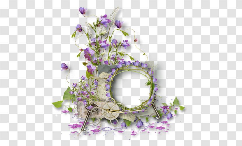 Flower Floral Design - Purple Transparent PNG