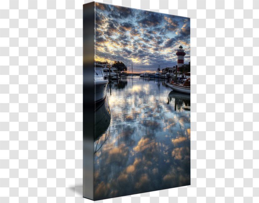 Picture Frames Gallery Wrap Canvas Stock Photography - Heat - Sky Sunset Transparent PNG
