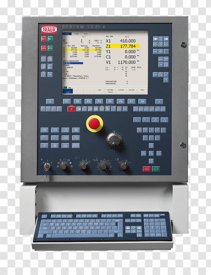 Lathe Control System 64-bit Computing Computer Numerical - Hardware - Headstock Transparent PNG