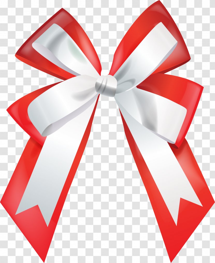 Shoelace Knot Ribbon Christmas DepositFiles Clip Art - Red - Tie Transparent PNG