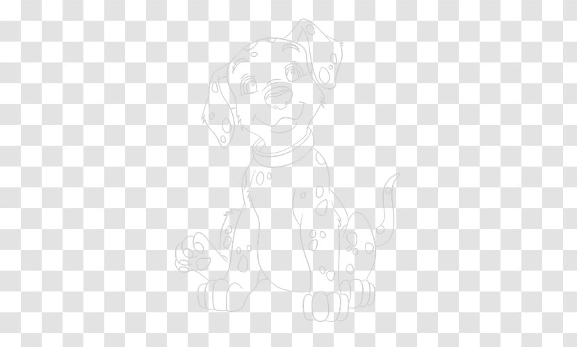 Dog Breed Puppy Line Art Drawing - Black And White Transparent PNG
