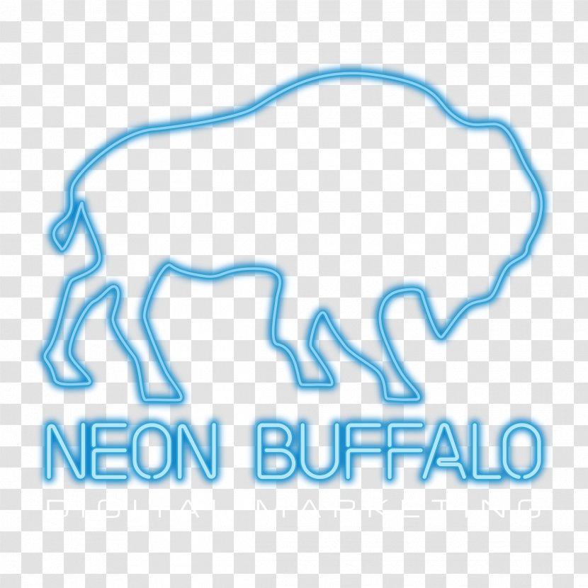 Neon Buffalo Digital Marketing Logo Business - Text - Ny Transparent PNG