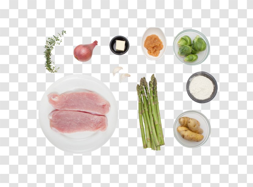 Asparagus Turkey Meat Thyme Sauce - Recipe - Fresh Succulents Transparent PNG