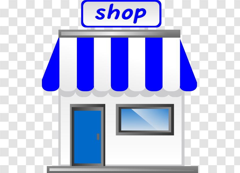 Shopping Storefront Clip Art - Brand - Shop Cliparts Transparent PNG