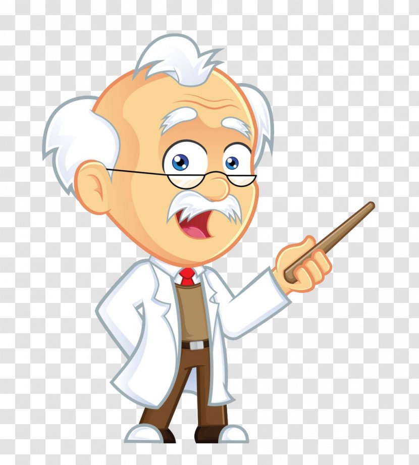 Teacher Professor Cartoon Clip Art - Flower - Honor Elders Old Man Transparent PNG