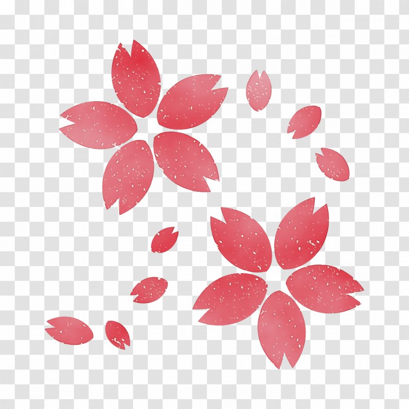 Cherry Blossom Background - Flower - Pedicel Transparent PNG