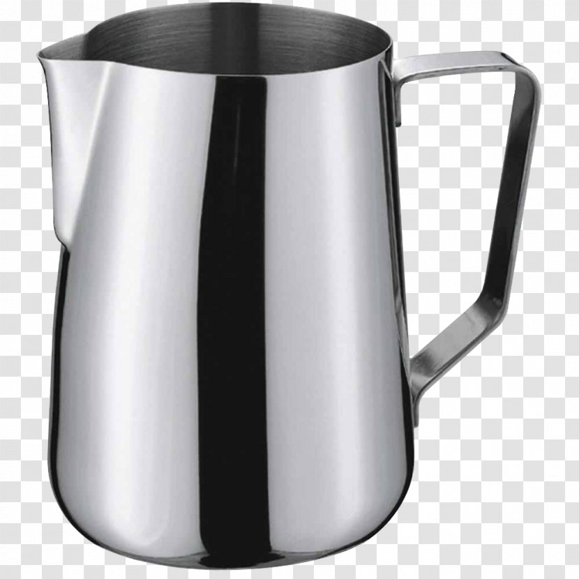 Cappuccino Coffee Milk Moka Pot Pitcher - Cup Transparent PNG