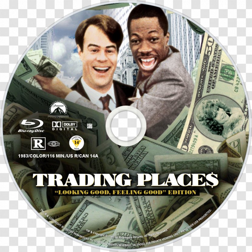 Dan Aykroyd Trading Places Eddie Murphy DVD Coming To America - Dvd - Ray Background Transparent PNG