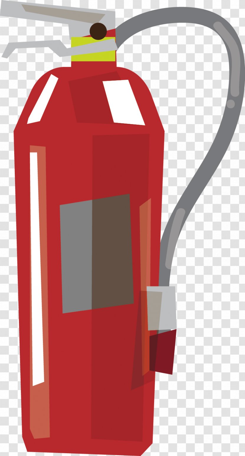 Fire Extinguisher Firefighting Material - Vector Transparent PNG