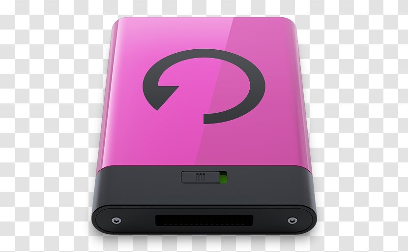 Pink Electronic Device Gadget Multimedia - Floppy Disk - Backup B Transparent PNG