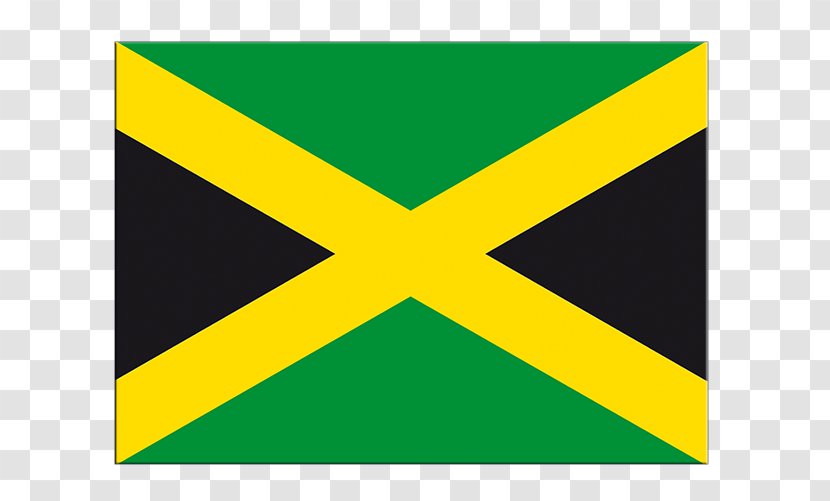 Flag Of Jamaica Image Illustration - Canvas Transparent PNG