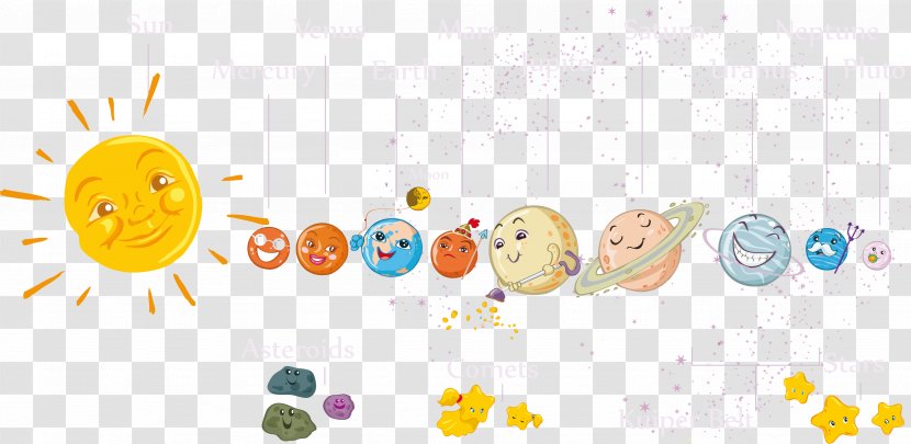 Solar System Universe Planet Clip Art - Organism - Islamic Kindergarten Transparent PNG