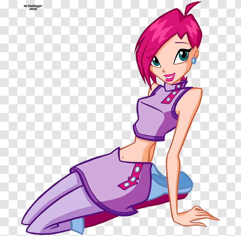 Tecna Stella Musa Flora Bloom - Cartoon - Winx Transparent PNG