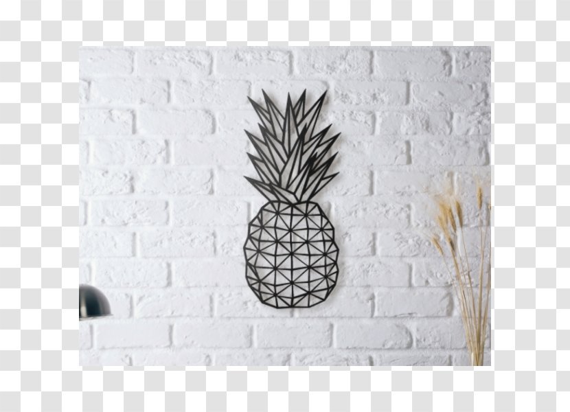 Wall Decal Metal Pineapple House - Partition Transparent PNG