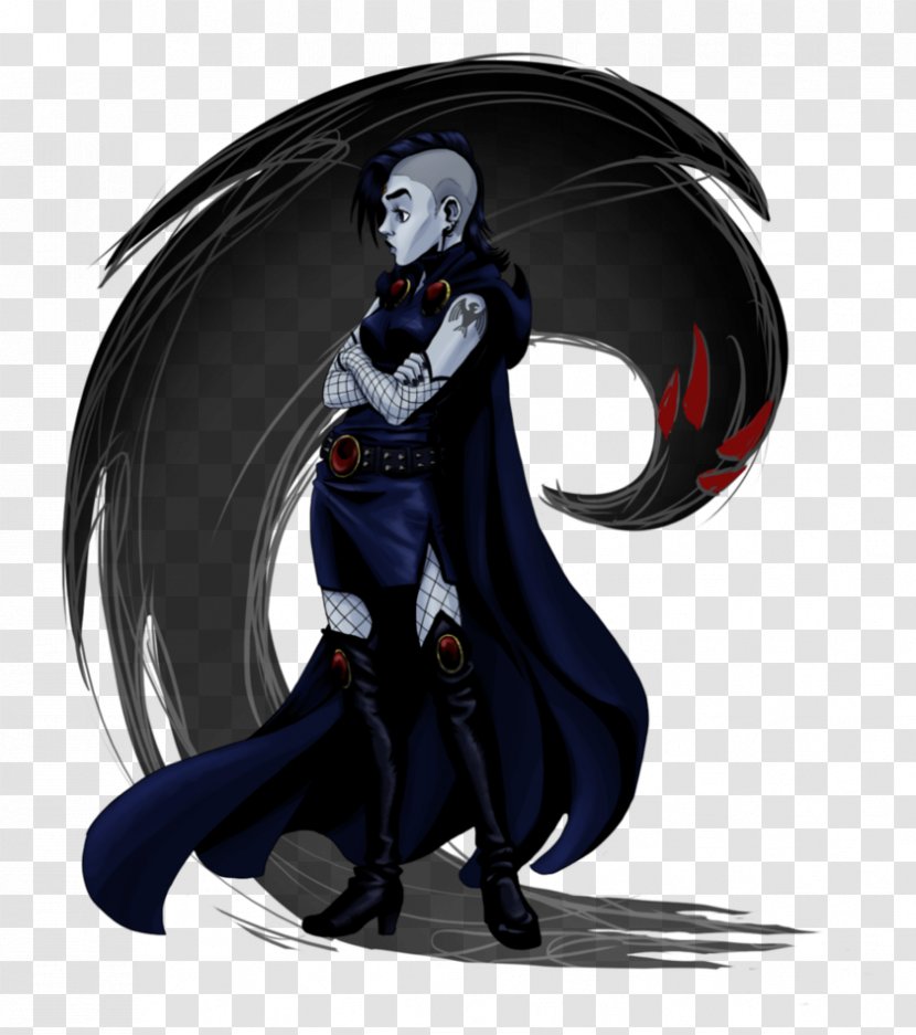 Raven Starfire Robin Deathstroke Teen Titans - Silhouette Transparent PNG