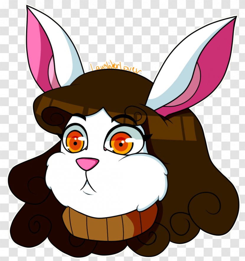 Cat Easter Bunny Rabbit Pet Character - Face Transparent PNG