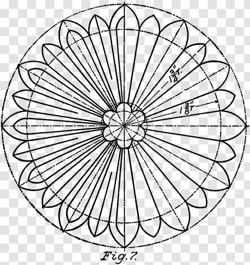 Circle Protractor Architecture Silk - Bicycle Part Transparent PNG