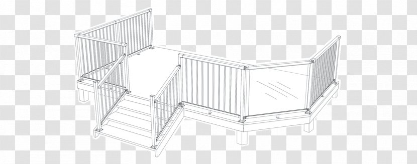 Furniture Area Angle - Table - Balcony Fence Transparent PNG