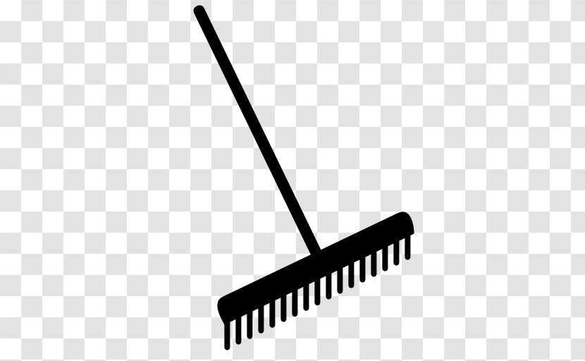 Rake Tool Clip Art - Household Cleaning Supply - Musical Instrument Accessory Transparent PNG