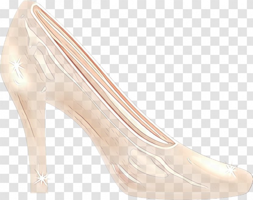 Shoe Human Leg Walking Beige Design - Leather Bridal Transparent PNG