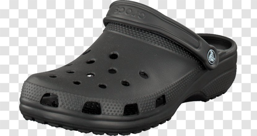 Slipper Crocs Sandal Shoe Blue - Black Transparent PNG