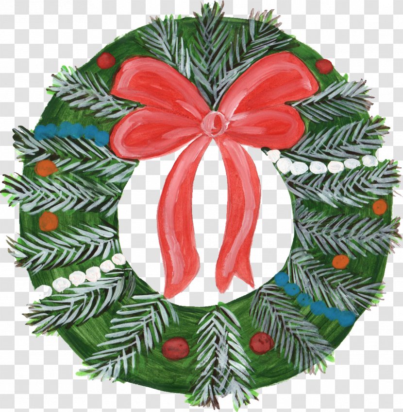 Wreath Christmas Ornament Clip Art - Candy Transparent PNG