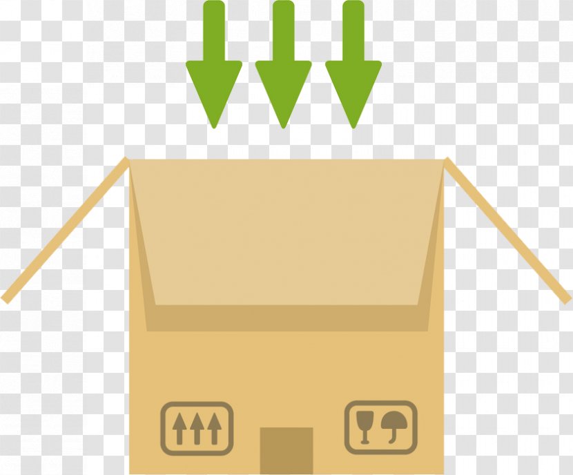Paper Cardboard Box - Logo - Picking Transparent PNG