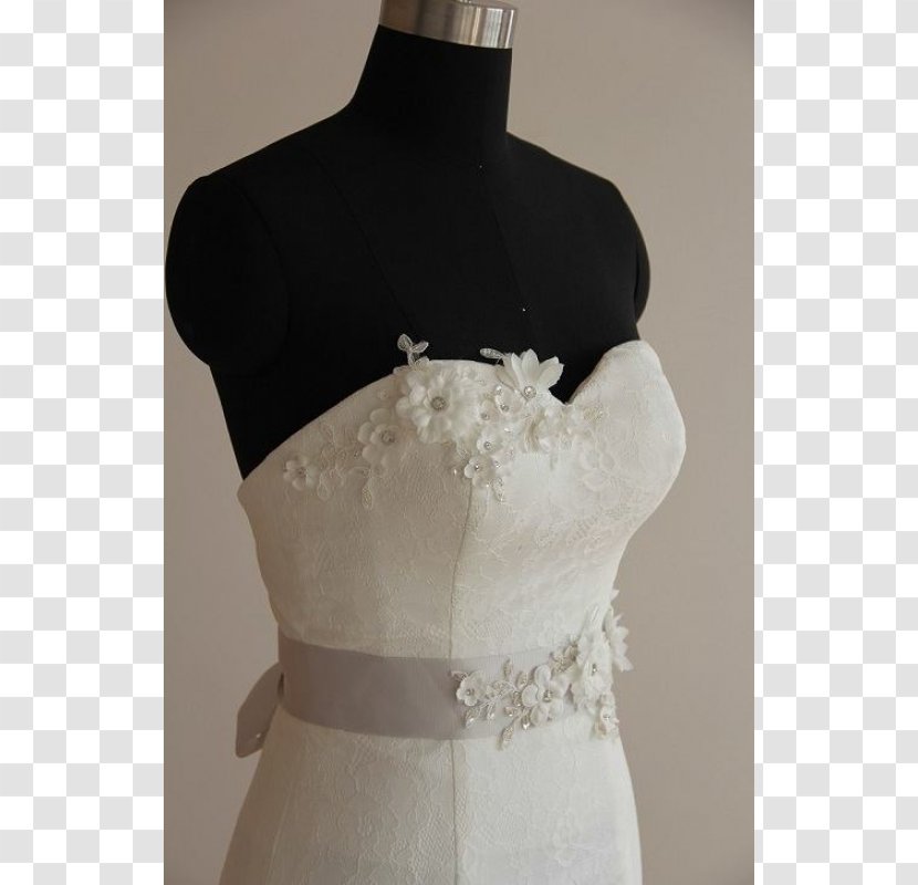 Wedding Dress Waist Cocktail Satin - Gown Transparent PNG