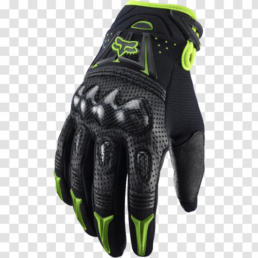 Cycling Glove Fox Racing Bicycle - Protective Gear In Sports - Gloves Transparent PNG