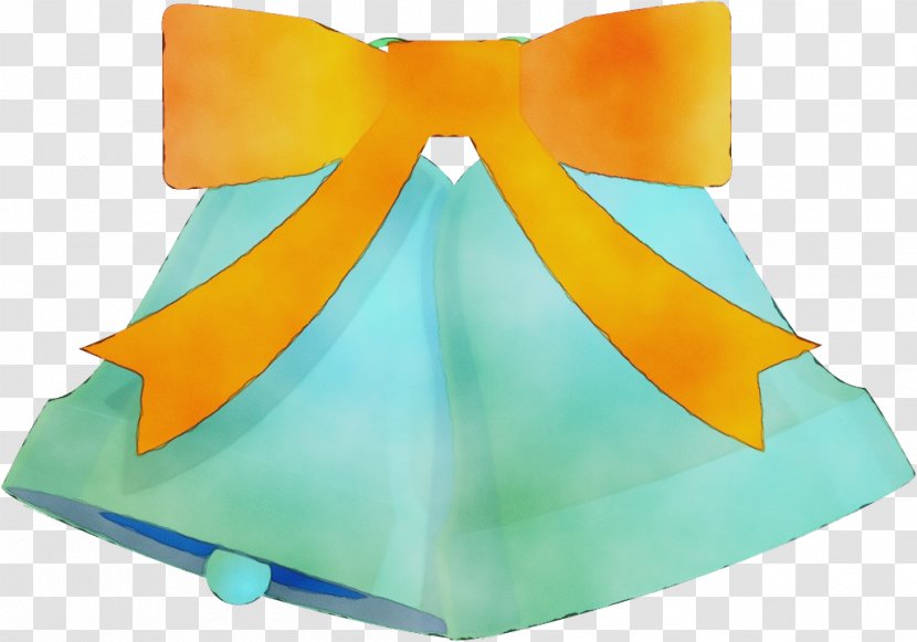 Orange - Green - Ribbon Transparent PNG