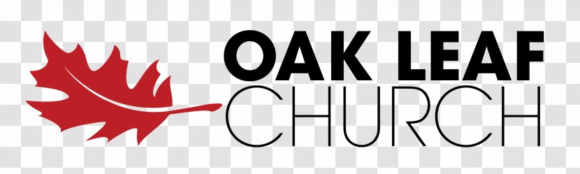 Logo Font Brand Oak Leaf - Black Transparent PNG