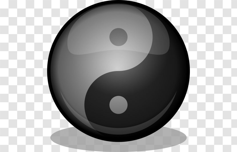 Yin And Yang Tao Qigong Symbol - Taijitu - Mu Zhan Transparent PNG