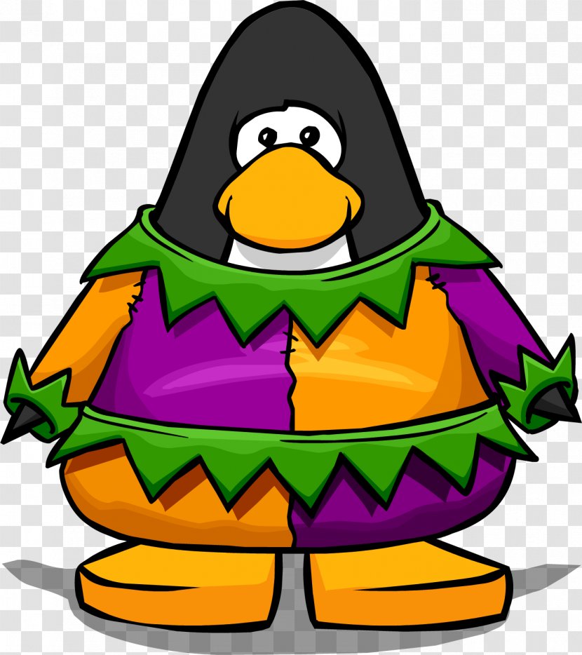 Raincoat Hoodie Club Penguin Cartoon Clip Art - Coat - Jester Transparent PNG