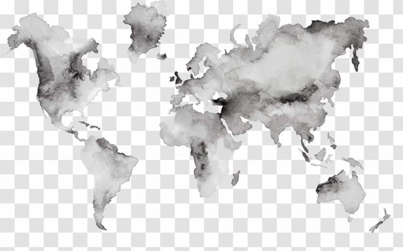 World Map Drawing Illustration - Photographer - Electricity Transparent PNG