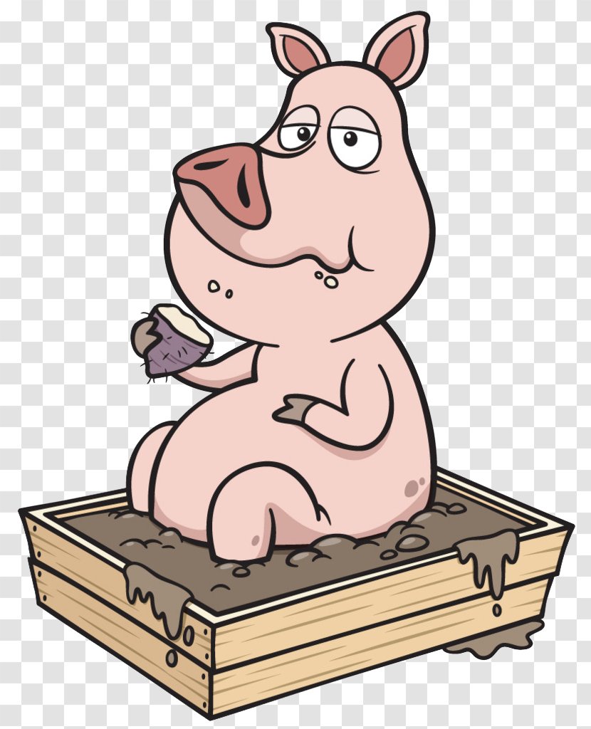 Daddy Pig Cartoon Illustration - Mammal Transparent PNG