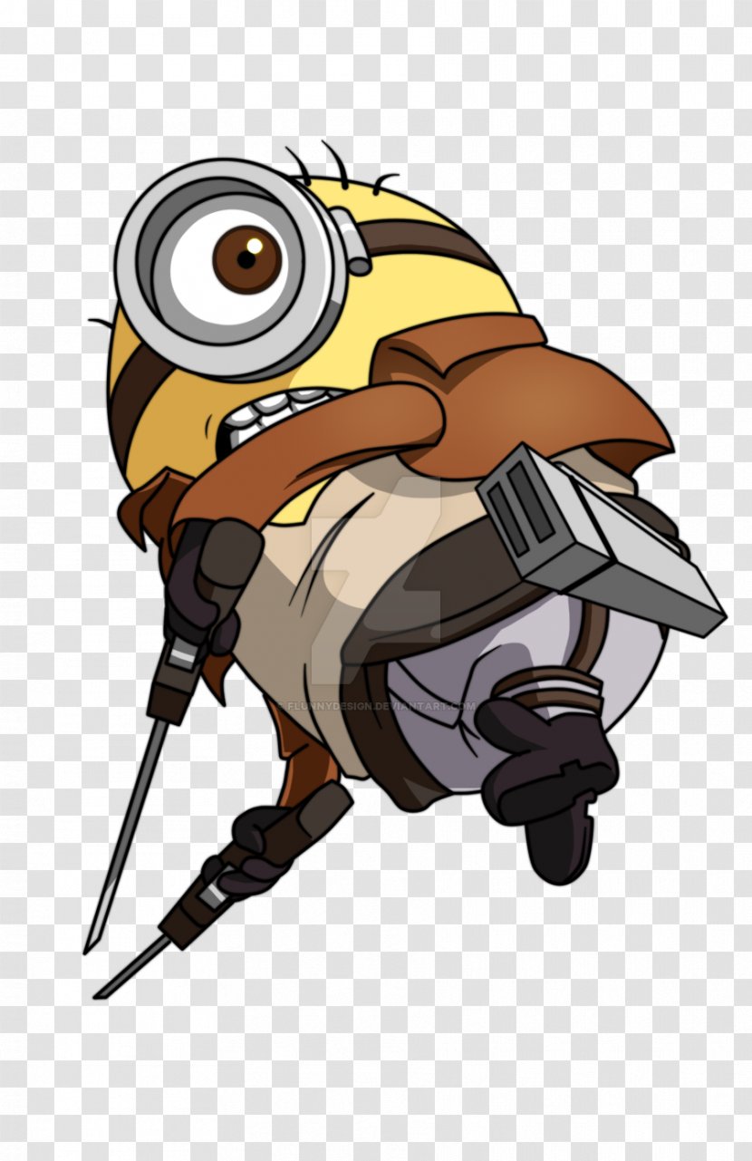 Attack On Titan Animation Cartoon Despicable Me Film - Minions Transparent PNG