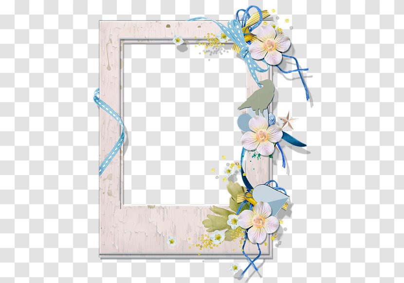 Paper Picture Frames Digital Scrapbooking Clip Art - Floral Design - Scrapbook Transparent PNG