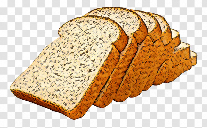 Sliced Bread Bread Food Graham Bread Loaf Transparent PNG