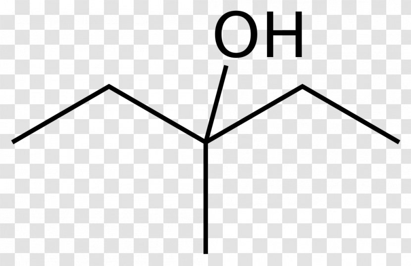 3-Methyl-3-pentanol 1-Pentanol 2-Methylhexane Methyl Group 2-Methyl-2-pentanol - Triangle - Area Transparent PNG