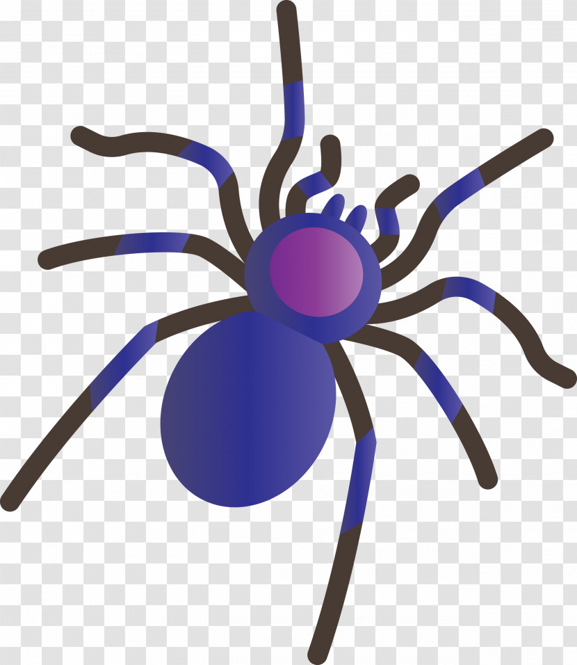 Insect Arachnid Purple Line Transparent PNG